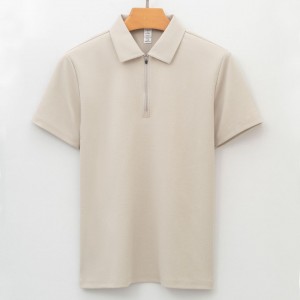 Zippered Polo – Performance Meets Modern Style