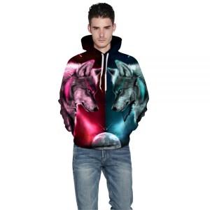 Hot sale at Arhaan International high quality unique style hooded sweatshirt customize 3D hoodie