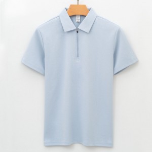 Zippered Polo – Performance Meets Modern Style