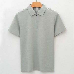 Zippered Polo – Performance Meets Modern Style