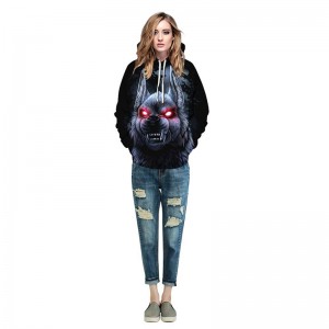 Hot sale at Arhaan International high quality unique style hooded sweatshirt customize 3D hoodie