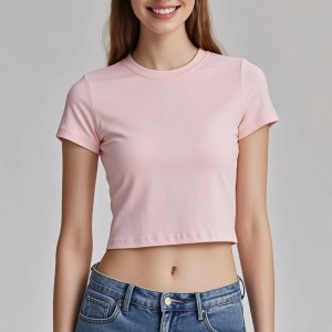 Women’s Cropped T-Shirt – Trendy, Comfortable & Customizable