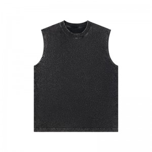 Vintage Wash Cotton Tank – 100% Organic Athletic Sleeveless