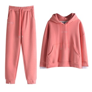 Outdoor spring Sport hoodies sweatshirts Sportswear customizable women Tracksuit