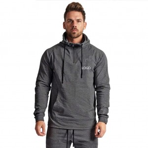 Custom made Logo Men Hoodies High Quality Cotton Pullover Sweatshirts Hoodie