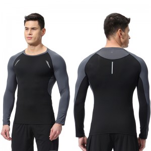 Fashion Custom Gym T Shirts Mens Long Sleeve T Shirts Activewear Wholesale Men Sport Casual Gym Wear Gym Clothing For Wholesales