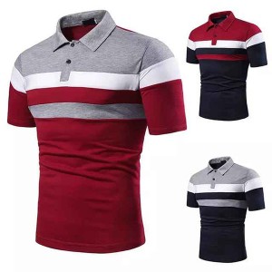 Comfortable Breathable Summer Short Sleeve Adult Wholesale customizable High Quality Men Polo T-shirt