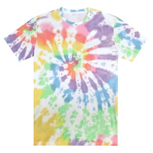 Custom High Quality factory wholesale oversized hip hop loose tie dye t shirts 3D soft 100% cotton all over print men T-shirt tee