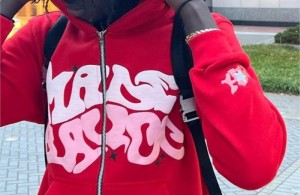 customizable fashion long sleeve hoodie puff print Street Hip-Hop Zipper hoodies