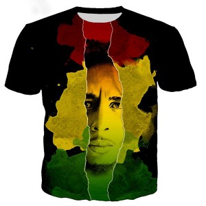 Hip Hop Shirt 3d Printed T-shirts For Men Digital Printing T shirt All Over Print Tees Custom Logo Clothing
