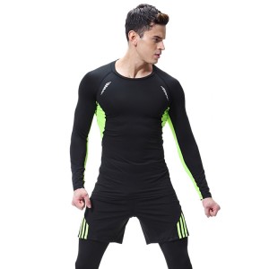 Fashion Custom Gym T Shirts Mens Long Sleeve T Shirts Activewear Wholesale Men Sport Casual Gym Wear Gym Clothing For Wholesales