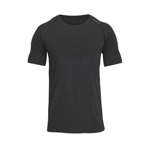 customizable Logo grey Mesh muscle tee shirt Spandex Workout athletic fitness men DryFit Polyester men’s t-shirts