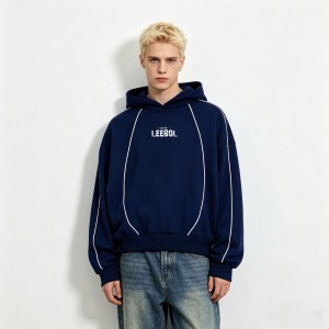 Sporty Boxy Fit Hoodie – Custom OEM Pullover Sweatshirt, Disney-Audited Factory for Licensed Apparel