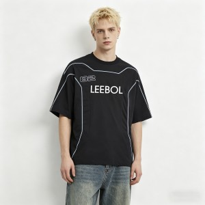 Oversized Streetwear Cotton T-Shirt 160gsm Unisex Graphic Tee Soft Breathable Casual Top